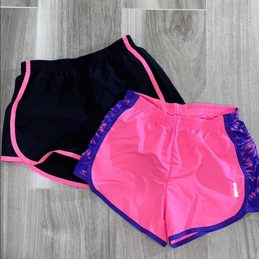 Reebok Girls Running Shorts - Small (2 pack)